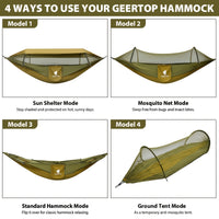 AERIVYN - 3-in-1 Camping Hammock for Sheltered Rest