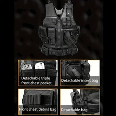 ROVYXA - Breathable Utility Vest for Organized Outdoor Gear