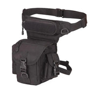 Men's Tactical Waist Bag Leg Hanging B Type Cross Leg Belt Outdoor Riding Hiking Thigh Bag