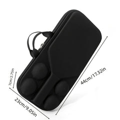 RACKIVA - Hard-Shell Pickleball Bag for Impact Protection