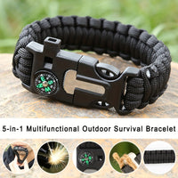 SURVIBRAID – 5-in-1 Survival Paracord Bracelet with Emergency Tools