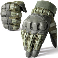 Men'S Hard Shell Protective Gloves, Touch Screen Tactical Gloves, Suitable for Outdoor Sports, Climbing, Hiking, Men And Women, Summer Winter