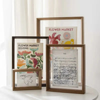 VELUNOR - Wooden Floating Frame for Gallery-Style Displays