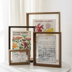 VELUNOR - Wooden Floating Frame for Gallery-Style Displays