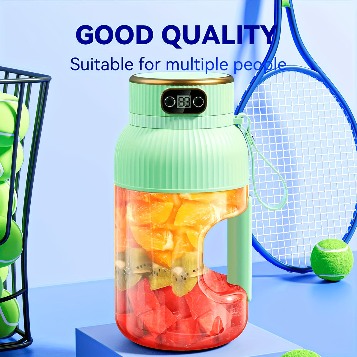FRUVIXA - Portable Rechargeable Blender for Smoothies Anywhere