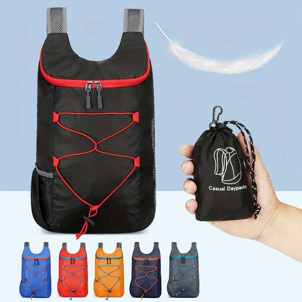 Multi-Functional Outdoor Folding Backpack Portable Mountain Biking Backpack Travel Backpack