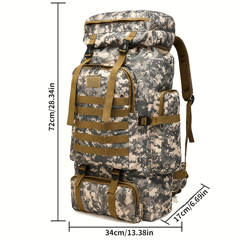 FOLDARA - Foldable Printed Backpack for Easy Travel Storage