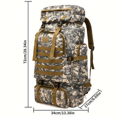 FOLDARA - Foldable Printed Backpack for Easy Travel Storage