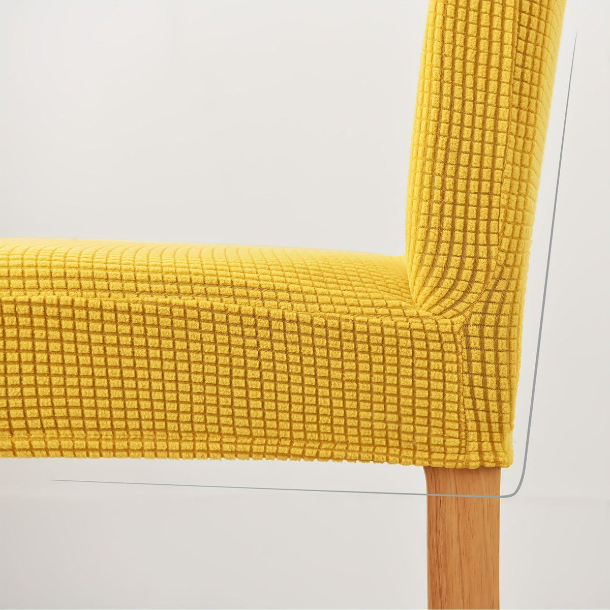 DRAPIVA - Stretch Velvet Chair Covers for Refined Statement Seating