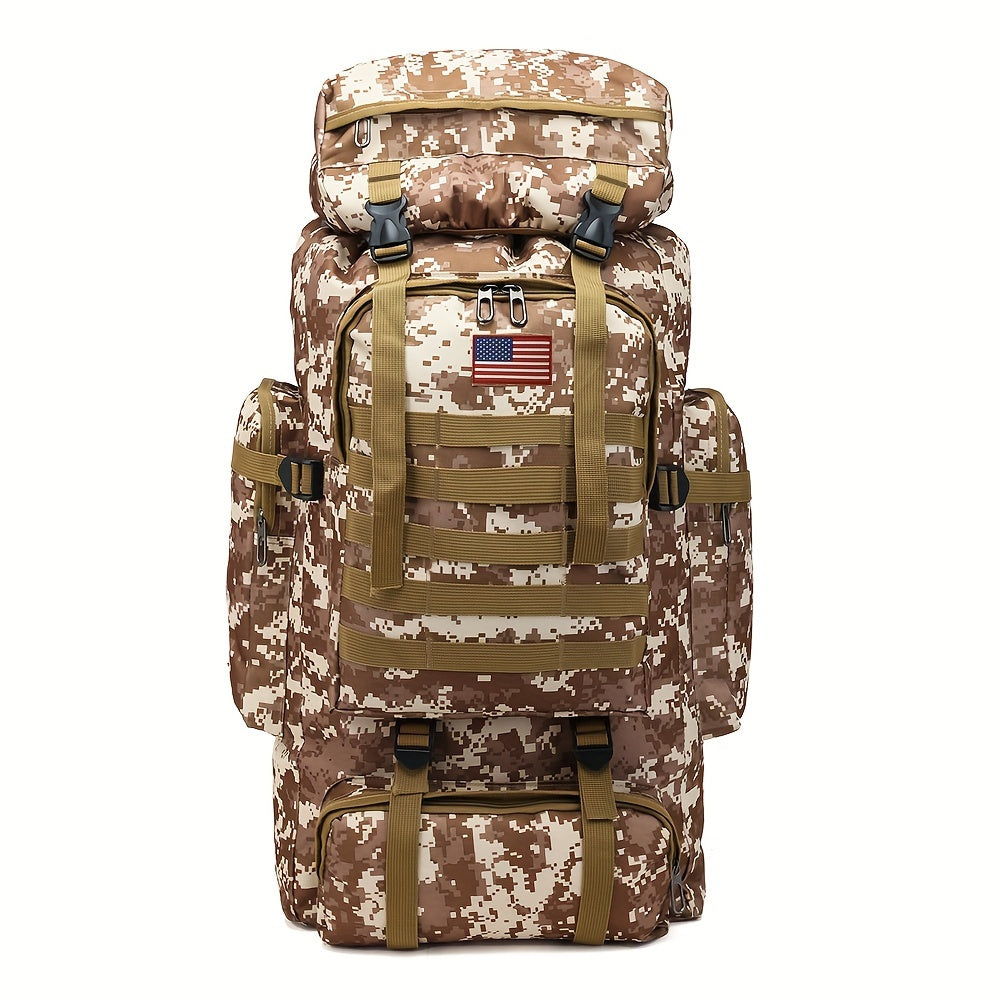 FOLDARA - Foldable Printed Backpack for Easy Travel Storage