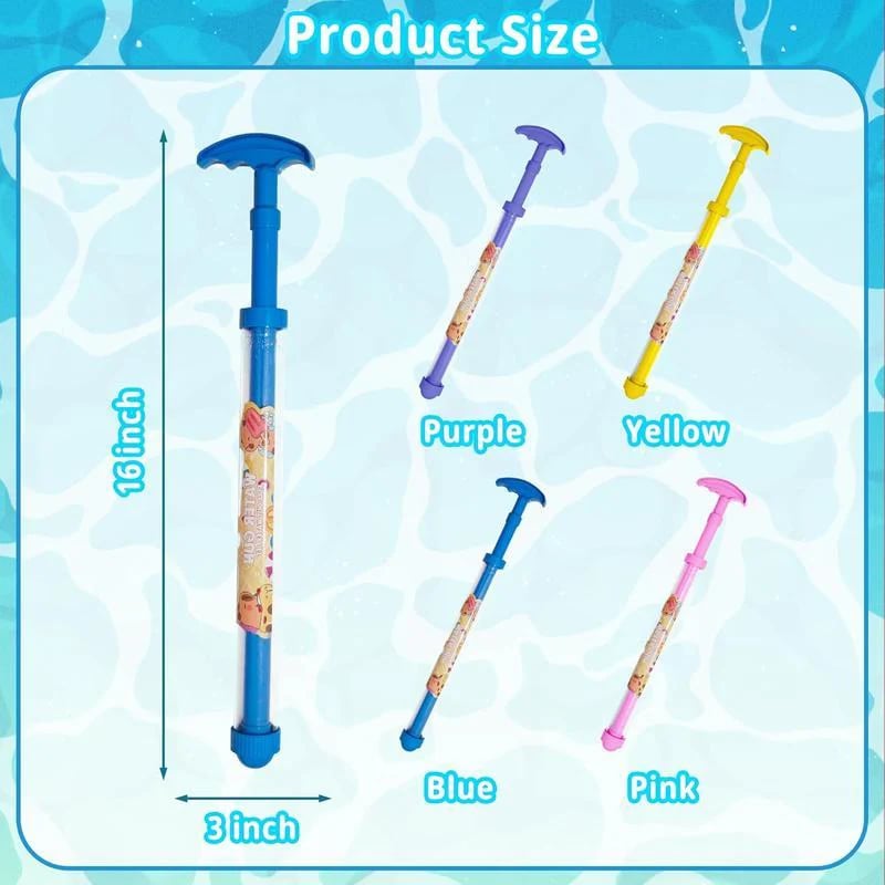 SPLAZORA - Pull-Out Water Shooter for Spectacular Outdoor Play