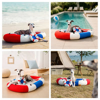 Summer Cooling Waterproof Boat-Shaped Pet Bed or Pillow – Chill Raft