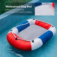 Summer Cooling Waterproof Boat-Shaped Pet Bed or Pillow – Chill Raft