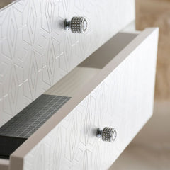 GLINTARA - Crystal Brass Furniture Knob for a Striking Accent