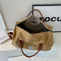 LUXIBAG - Large Capacity Vintage Washed Travel Duffel Bag Multi-Purpose Organizer