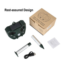 BIRVANO - Solar Ultrasonic Repeller for Peaceful Outdoor Spaces