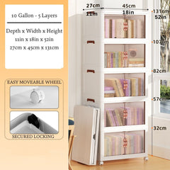ORDEVIA - Stackable Storage Bins for Clutter-Free Organization