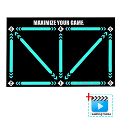 BOLVYRA - Football Training Mat for Better Ball Control at Home