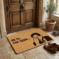 Not So Welcoming Door Mat
