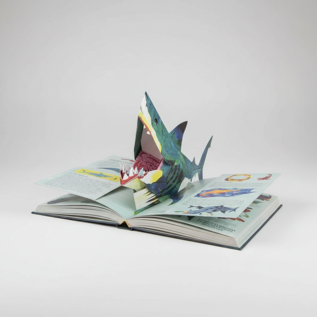 SAURIVA - 3D Pop-Up Dinosaur Book for Imaginative Storytime