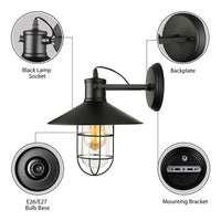 BRONVIEL - Glass Wall Sconce for an Anchoring Ambient Glow