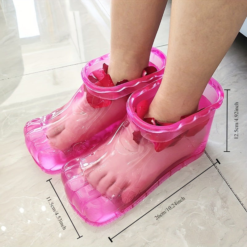 VELMORA - Portable Foot Soak Basin for Relaxing Home Pedicures