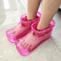 VELMORA - Portable Foot Soak Basin for Relaxing Home Pedicures