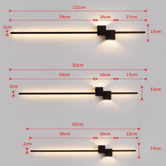 LINESTRIPE - Linear LED Wall Light for an Architectural Glow