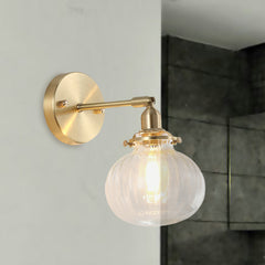 VELORBI - Prismatic Glass Wall Sconce for Sculptural Warmth
