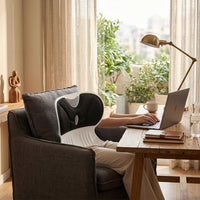 LUMEVRA - Sculpted Lumbar Cushion for Artful Posture Support