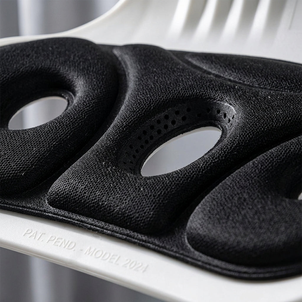 LUMEVRA - Sculpted Lumbar Cushion for Artful Posture Support