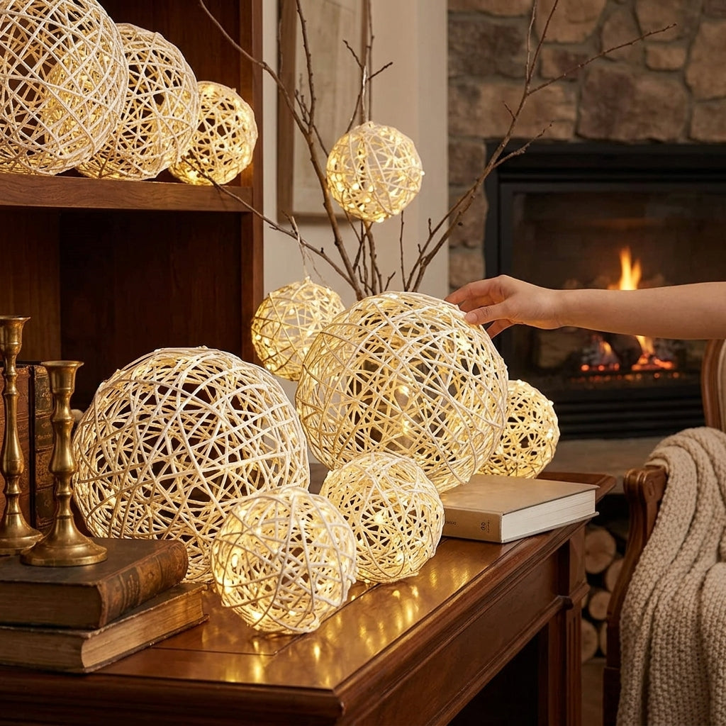 ORLUVIA - Sculptural LED Globe for Indoor and Outdoor Ambience