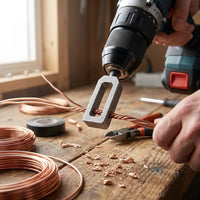 Sleek Steel Wire Twisting Tool with Auto-Trimmer