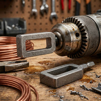 Sleek Steel Wire Twisting Tool with Auto-Trimmer