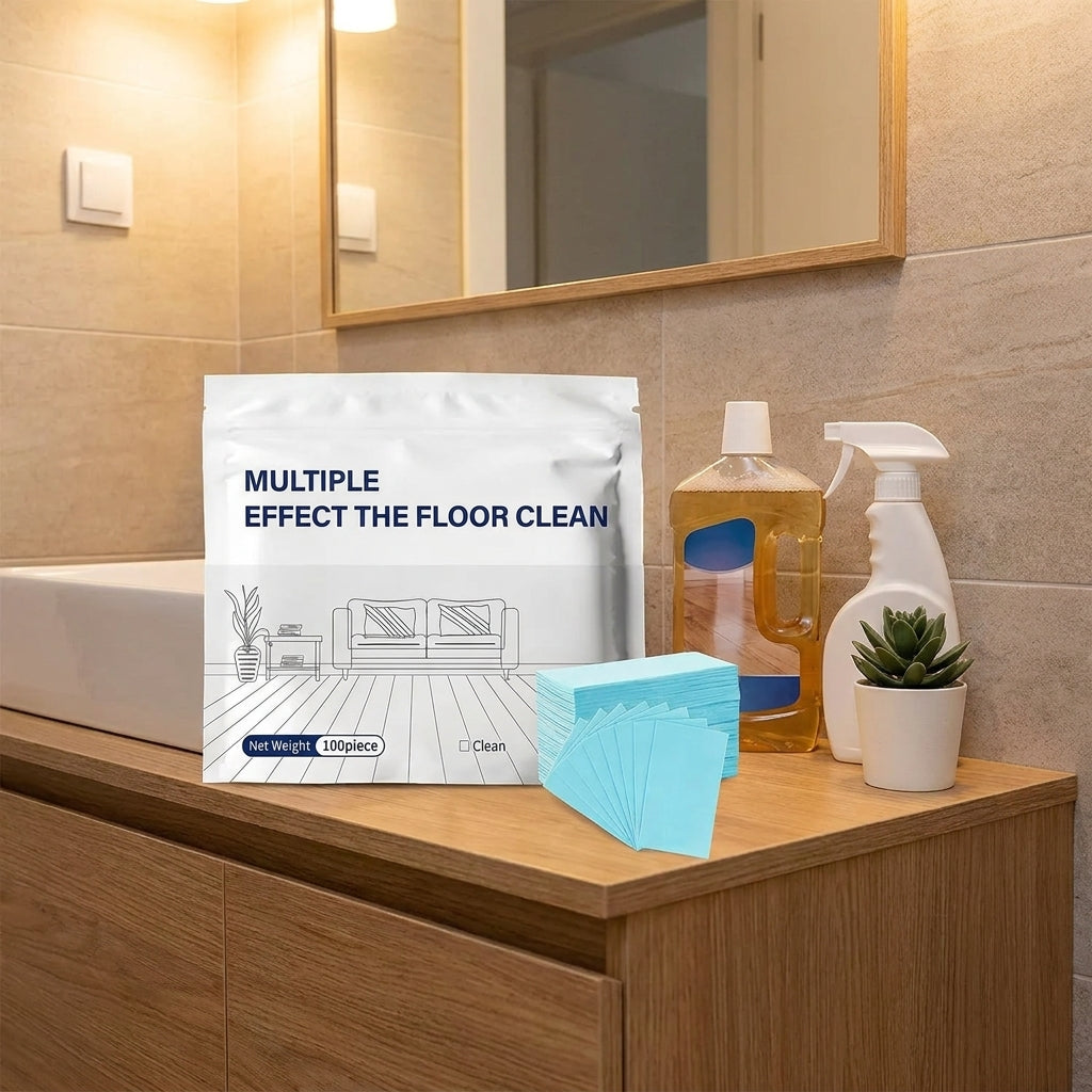 MOPLIVA - Dissolvable Floor Cleaning Tablets for Multiple Surfaces