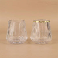Luminous Wine Plastic Glasses in Shatterproof PET