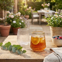 Luminous Wine Plastic Glasses in Shatterproof PET