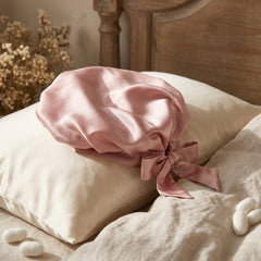 MULVESSA - Mulberry Silk Sleep Bonnet to Help Prevent Frizz