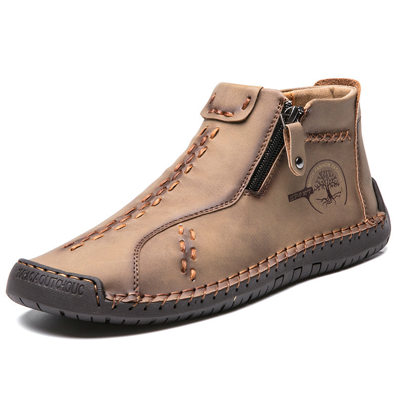 ZELVOR - Vintage Zip-Up Boots for Easy Everyday Wear