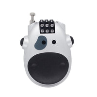 CABRIVO - Retractable Combination Cable Lock for Quick Security