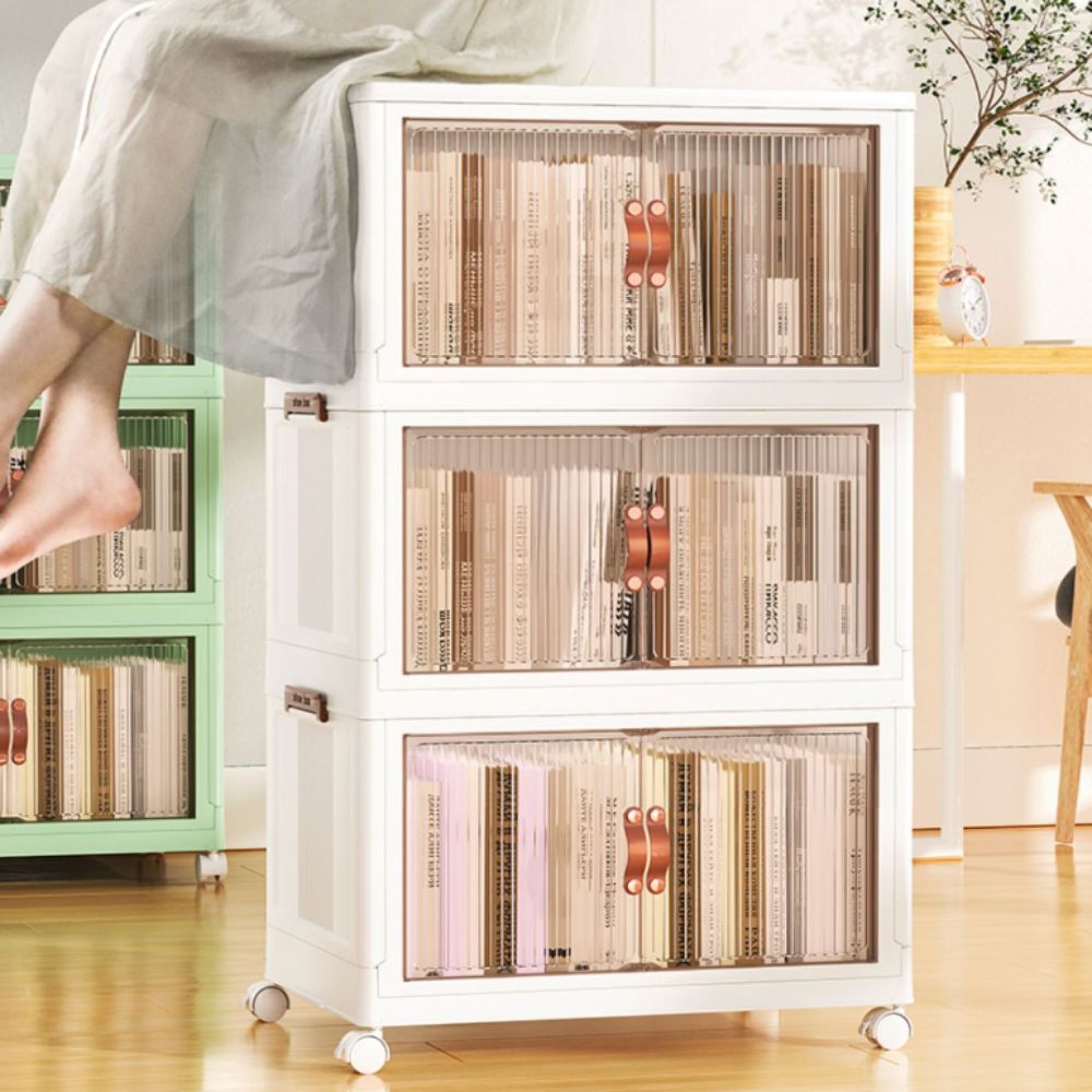 ORDEVIA - Stackable Storage Bins for Clutter-Free Organization