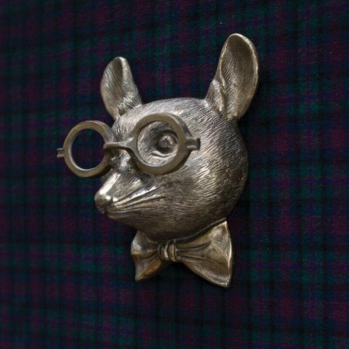 FAUNYRA - Hand-Painted Animal Wall Heads for a Playful Focal Point