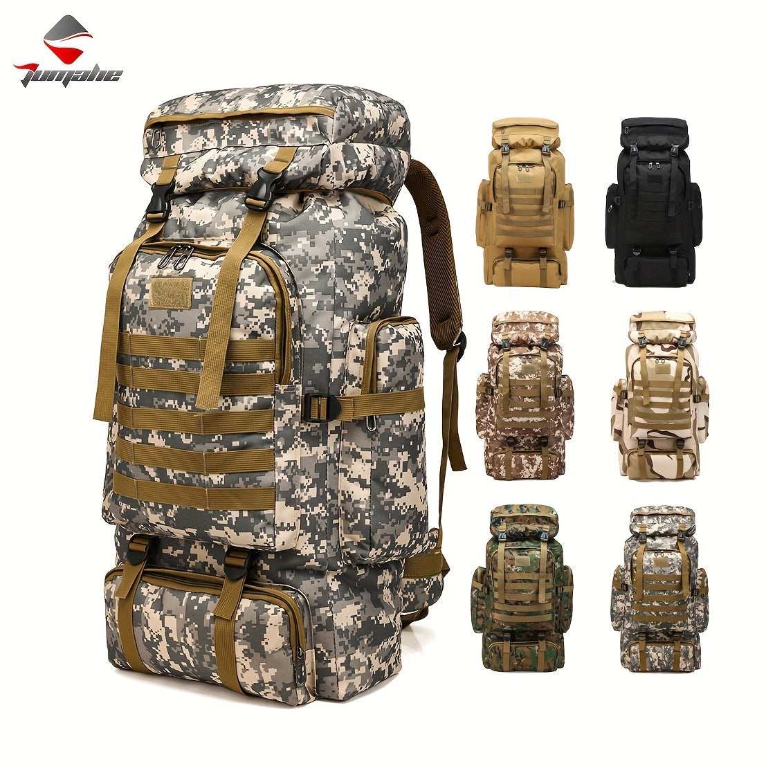 FOLDARA - Foldable Printed Backpack for Easy Travel Storage