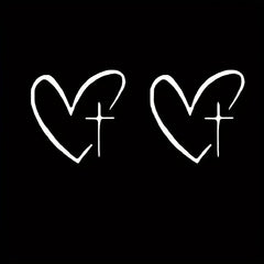 VOTELYS - Christian Vinyl Decal for a Lasting Expression of Faith