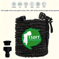 HYDROFLEX – High-Pressure Garden Hose with Nozzle