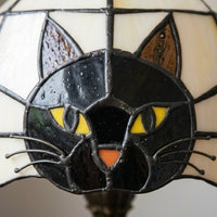 MAVILUNE - Stained Glass Cat Lamp for a Cozy Artistic Glow