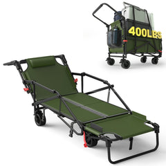 FOLVENA - Convertible Wagon Chair for Mobile Outdoor Comfort