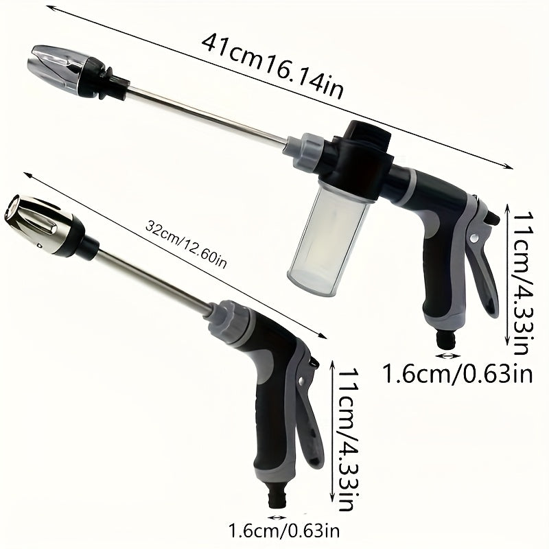 HYDROSHOT - Garden Hose Spray Gun for Controlled Outdoor Cleaning