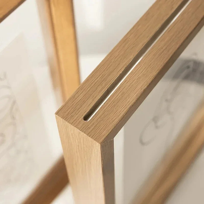 VELUNOR - Wooden Floating Frame for Gallery-Style Displays