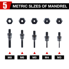 RIVELIQ - Drill Rivet Nut Adapter for Fast Work in Tight Spaces